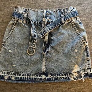 Women's Denim Mini Skirt